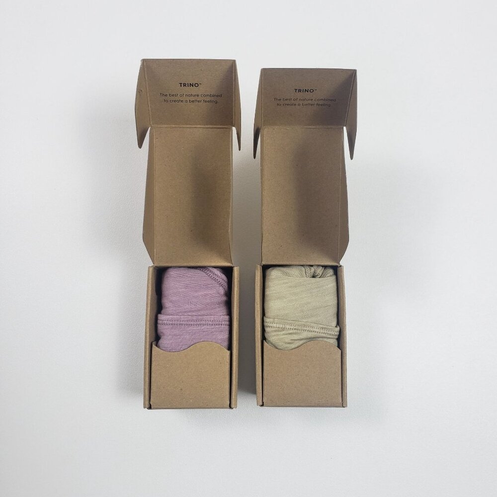 Allbirds Womens Thong Underwear 2-Pack Trino Blend 3X & XXXL Pitaya & Wheat NIB - Picture 2 of 16